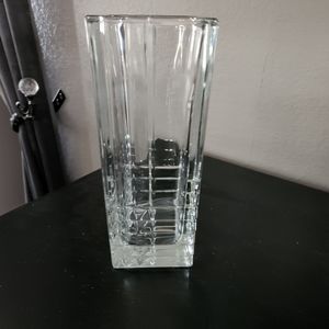 Clear Glass Vase